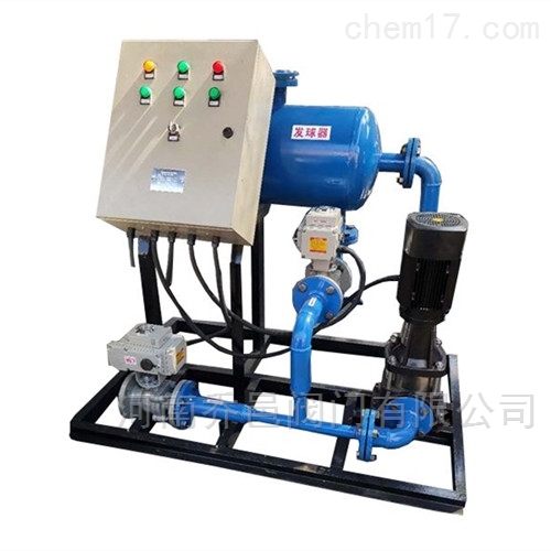 水泵式体型冷凝器在线清洗装置